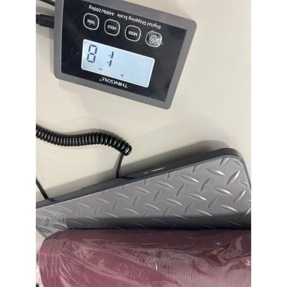 Denim and Co Easy Stretch Denim Regular Wide Leg Jean Burgundy Womens Plus 18 - Picture 6 of 6